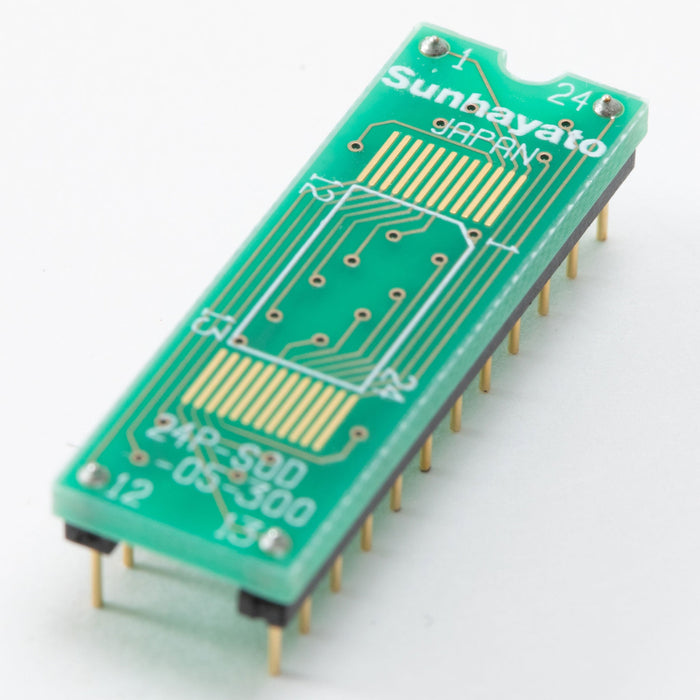 写真：変換アダプター（0.5mmピッチ／24ピン）（24P-SOD-05-300）：本体外観