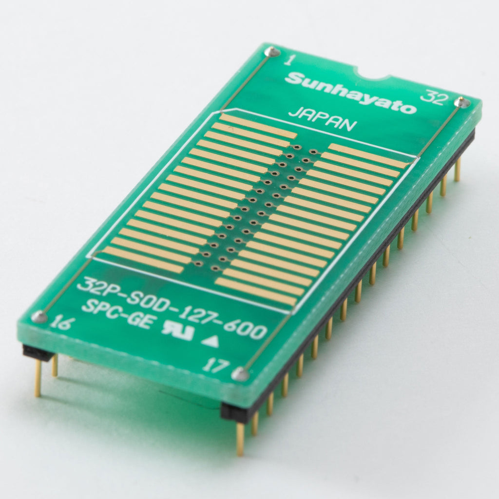 変換アダプター（1.27mmピッチ／32ピン）（32P-SOD-127-600