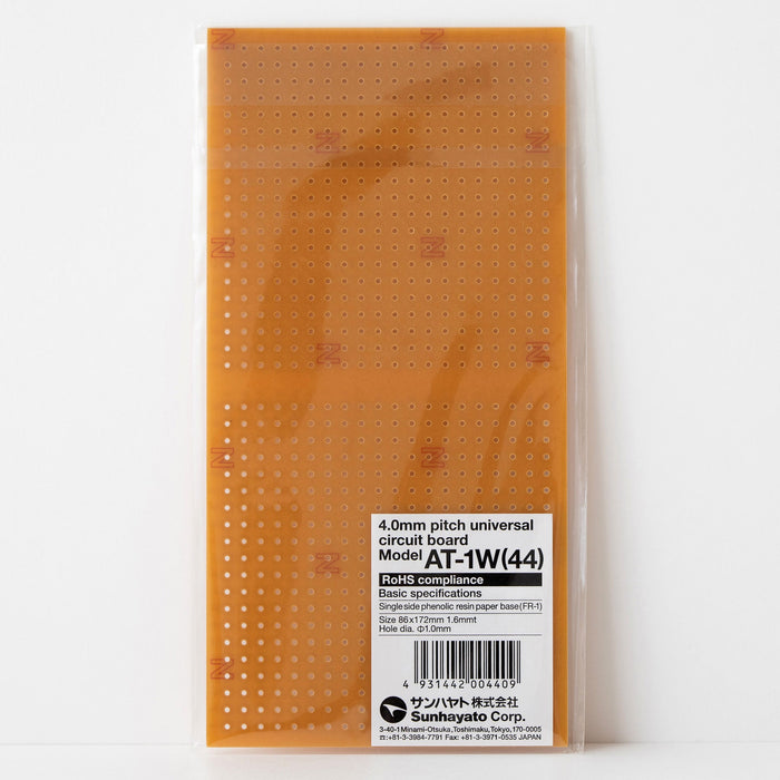 写真：4mmピッチ基板（86×172×1.6t）（AT-1W(44)）：商品外観