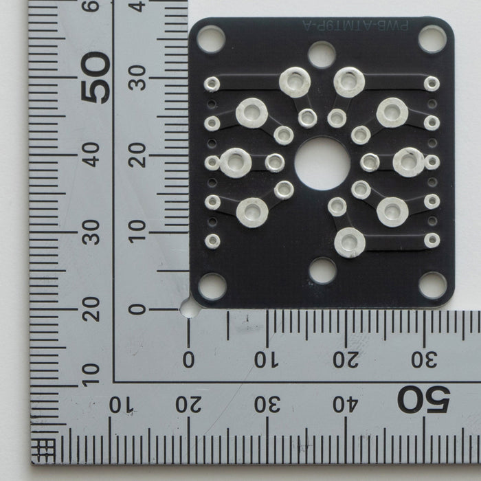 写真：※販売終了※真空管ピッチ変換基板（AT-MT9P）：部品面