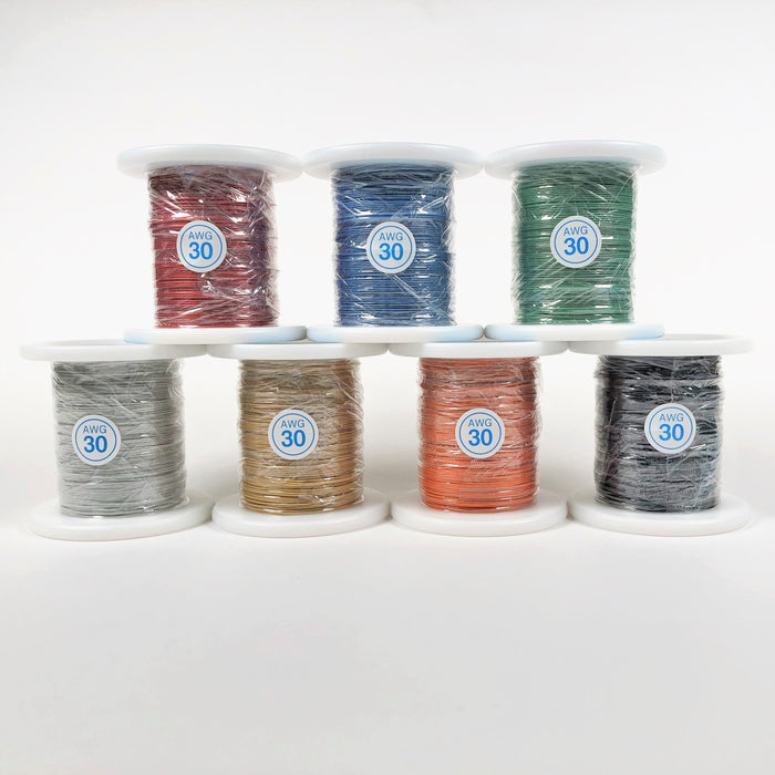 ジュンフロンETFE電線（黒）（AWG30-100m-KURO） — サンハヤト