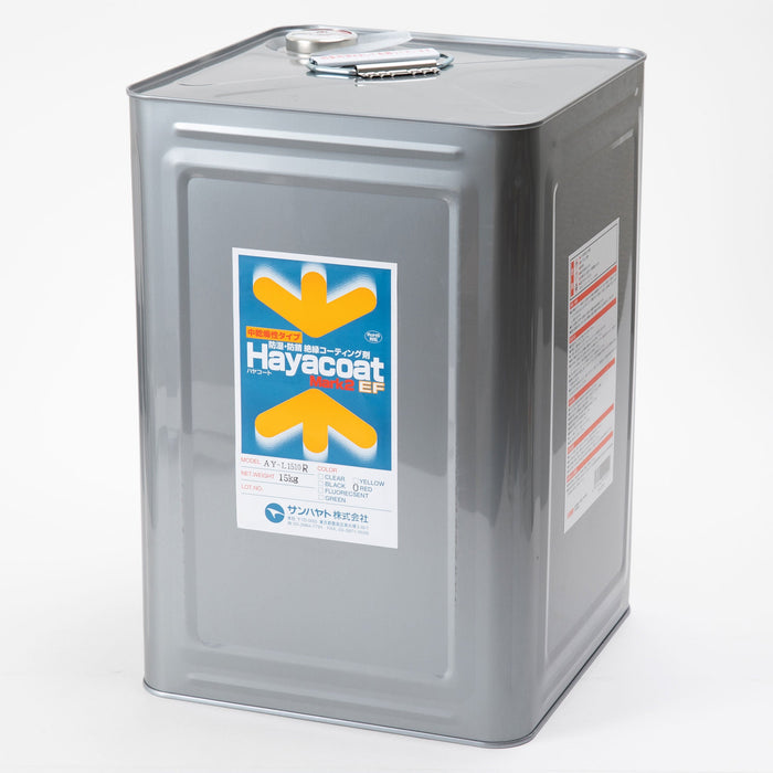 写真：中乾燥性タイプ ハヤコート Mark2 EF（原液タイプ／赤色／15kg）（AY-L1510R）：本体外観