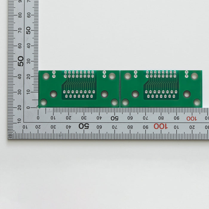 写真：※在庫限り※D-subコネクタ変換用基板（2列15ピン用）（CK-11）：部品面