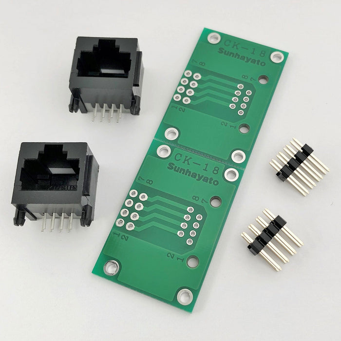 写真：モジュラー用変換基板（モジュラー88タイプ）（CK-18）：内容物