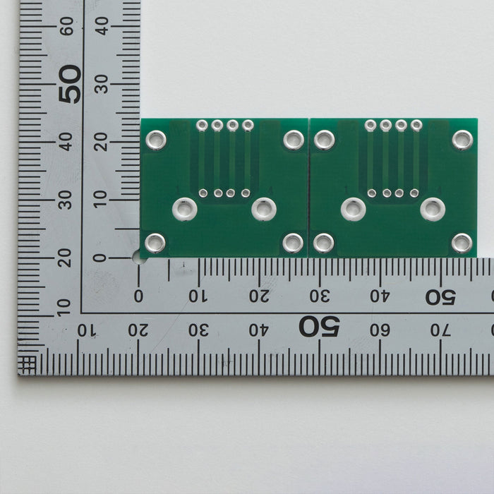 写真：USB用変換基板（USB　Aタイプ／メス）（CK-19）：部品面