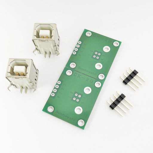 写真：USB用変換基板（USB　Bタイプ／メス）（CK-20）：内容物