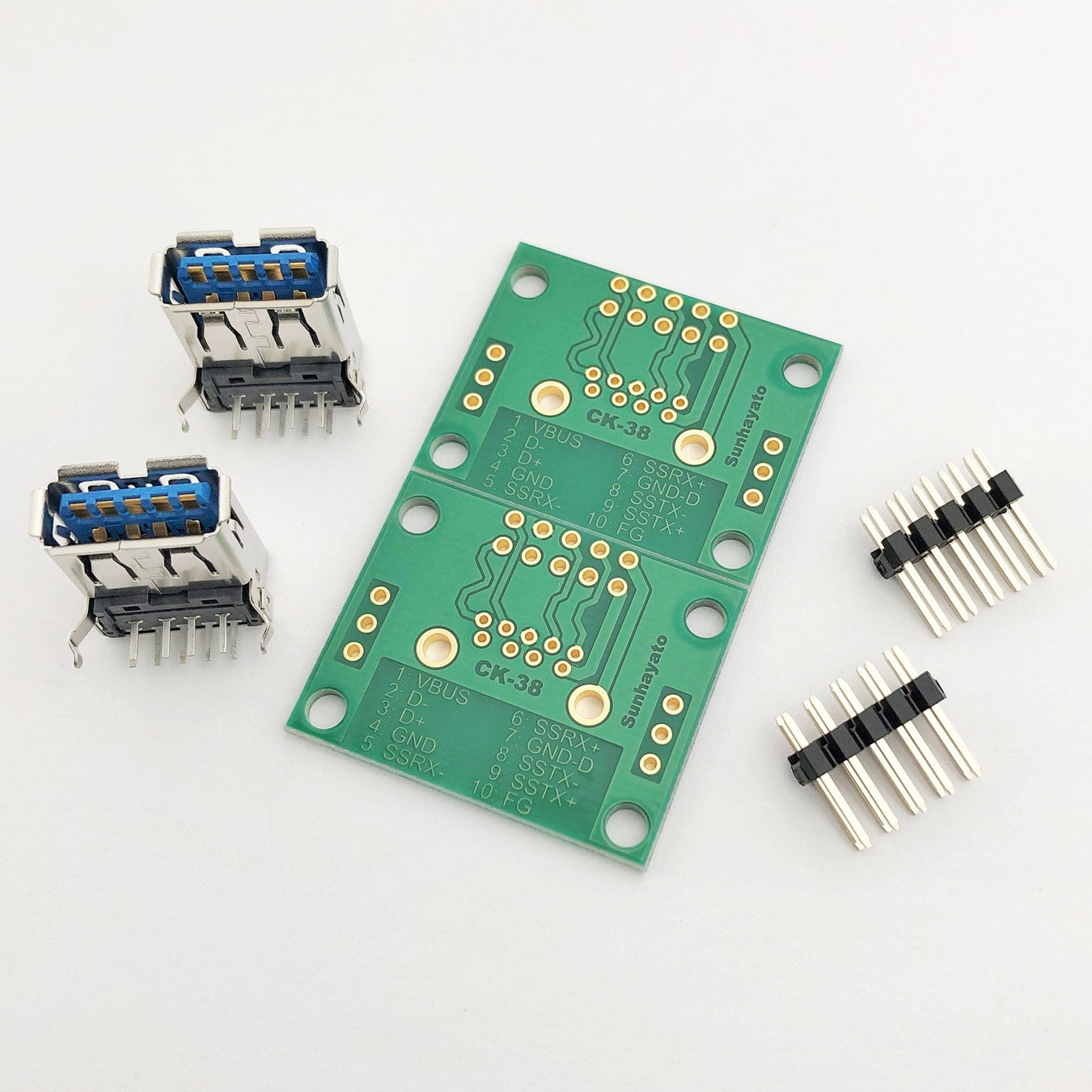 Photo: USB conversion board (USB3.0 Type A/female) (CK-38): Contents