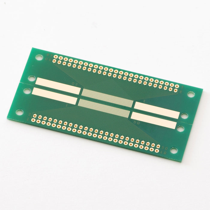 写真：SMTコネクタ変換用基板（0.5mmピッチ／50ピン）（CK-4）：本体外観