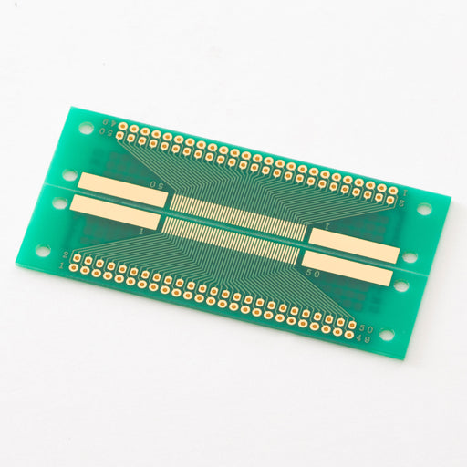 写真：※在庫限り※SMTコネクタ変換用基板（0.6mmピッチ／50ピン）（CK-5）：本体外観