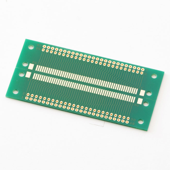 写真：SMTコネクタ変換用基板（1.25mmピッチ／50ピン）（CK-8）：本体外観