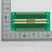 写真：※在庫限り※SMTコネクタ変換用基板（0.3mmピッチ／50ピン）（CKS-310）：部品面