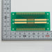 写真：SMTコネクタ変換用基板（0.3mmピッチ／50ピン）（CKS-310）：部品面