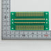 写真：※在庫限り※SMTコネクタ変換用基板（0.6mmピッチ／100ピン）（CKS-620）：はんだ面