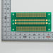 写真：※在庫限り※SMTコネクタ変換用基板（0.6mmピッチ／100ピン）（CKS-620）：部品面