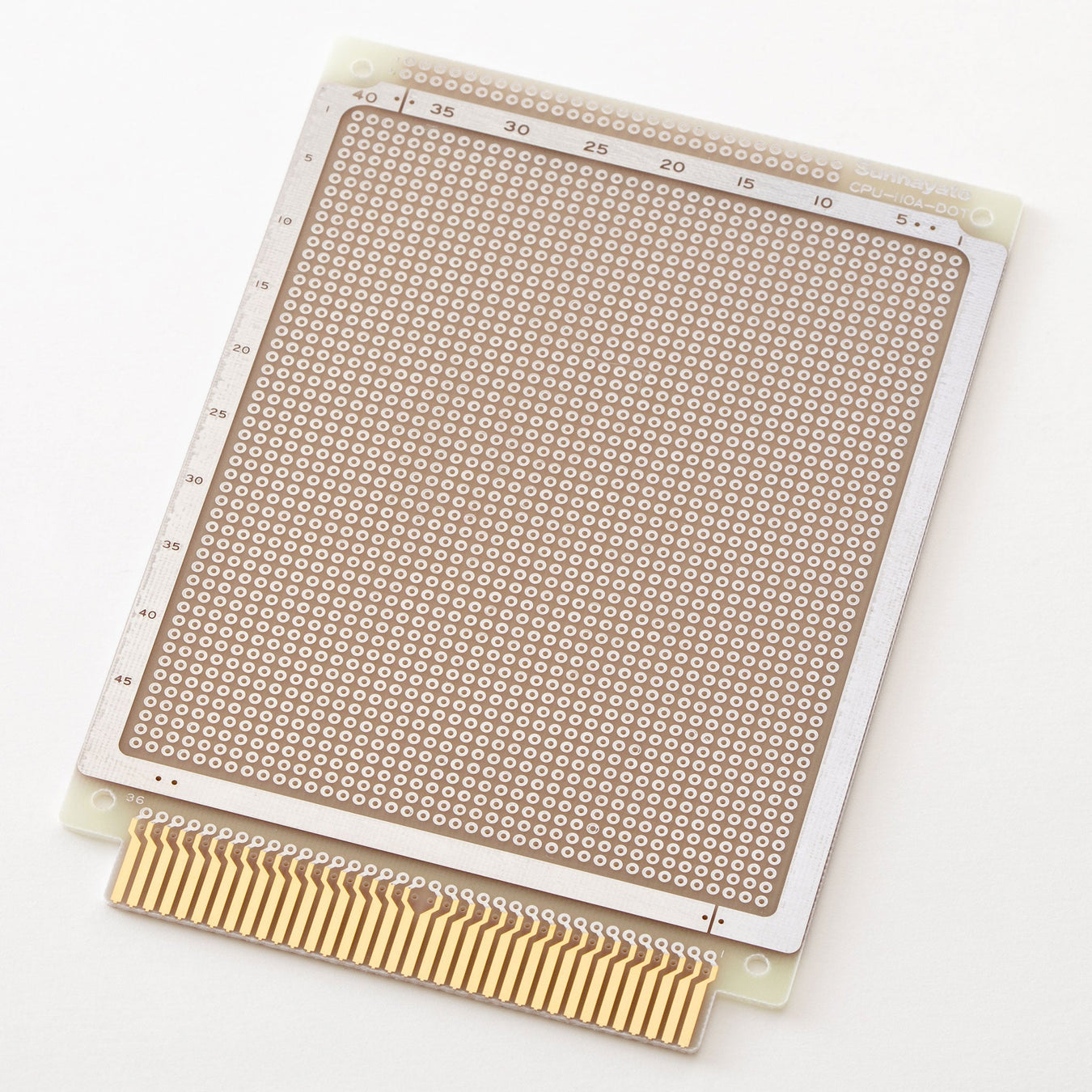 photograph:Universal PCB with terminals(Glass epoxy)Double-sided/115 x 165 x 1.6t) (CPU-110ADOT): Exterior of the unit