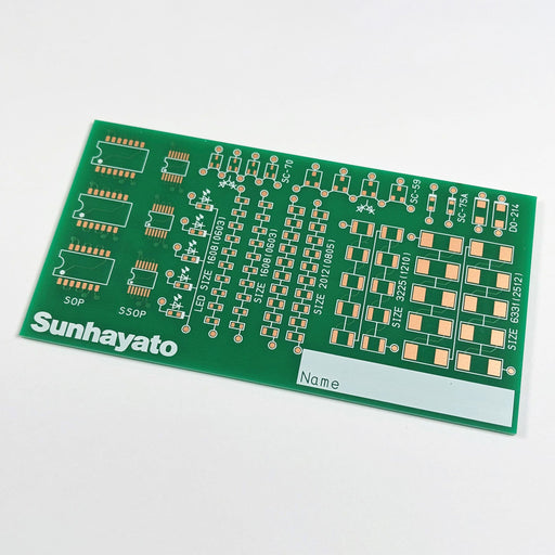 写真：ハンダ付け技能練習セット（SMD 初級）（CT-ST20）：本体外観