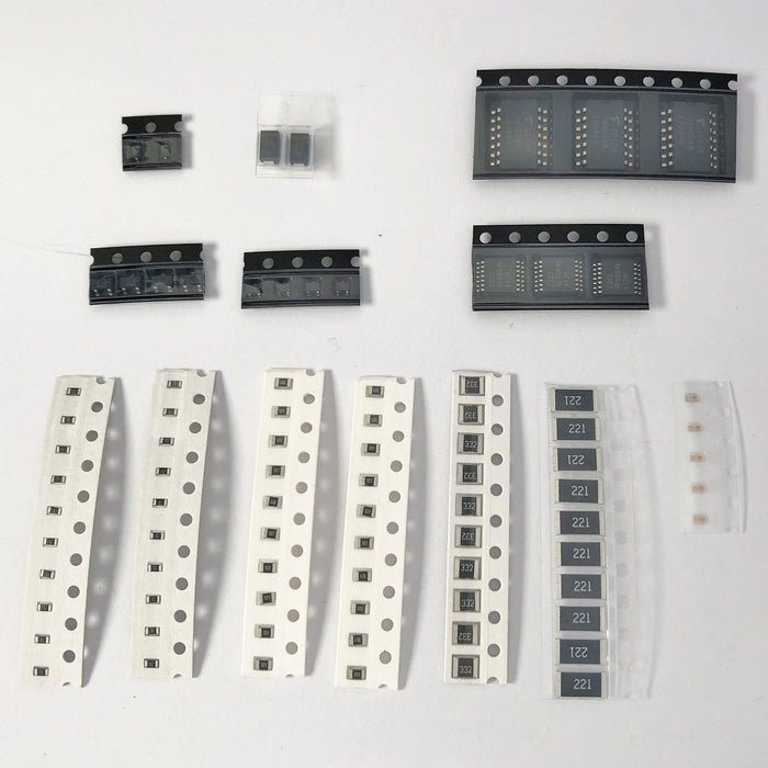 写真：ハンダ付け技能練習セット（SMD 初級）（CT-ST20）：付属品