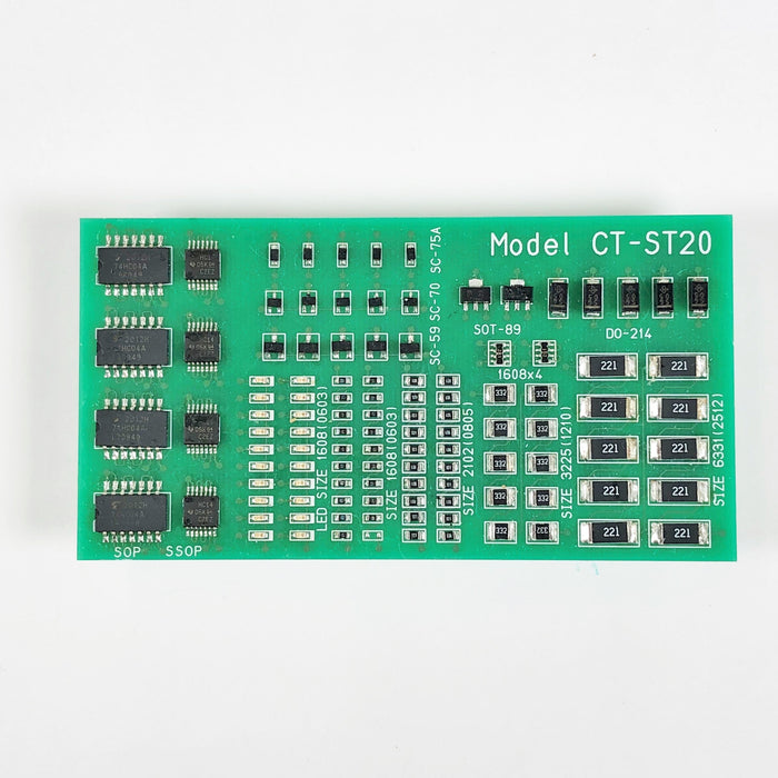 写真：ハンダ付け技能練習セット（SMD 初級）（CT-ST20）：