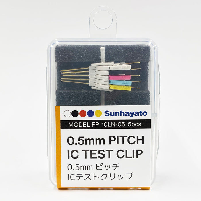 写真：ICテストクリップ（0.5mmピッチ対応／ロングタイプ／5本入）（FP-10LN-05）：本体外観