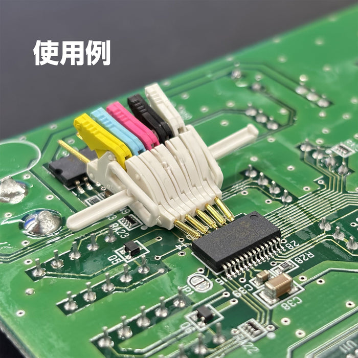 写真：ICテストクリップ（0.5mmピッチ対応／ショートタイプ／5本入）（FP-10SN-05）：