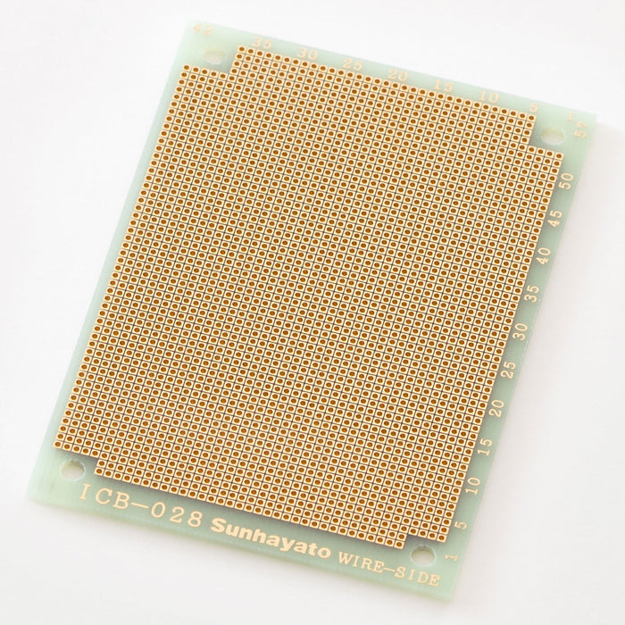 写真：1.27mmピッチ基板（ガラスエポキシ両面／57.5×80×1.6t）（ICB-028）：本体外観