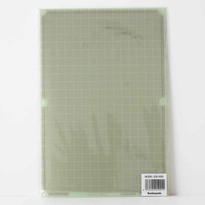 写真：ユニバーサル基板（ガラスエポキシ片面／200×300×1.6t）（ICB-100G）：商品外観