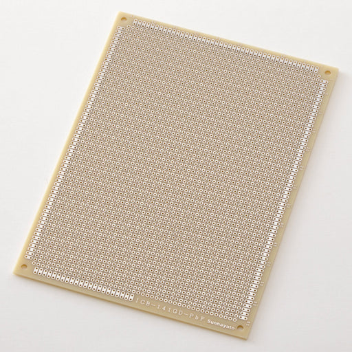 写真：ユニバーサル基板（鉛フリー基板片面／130×180×1.6t）（ICB-141GD-PbF）：本体外観