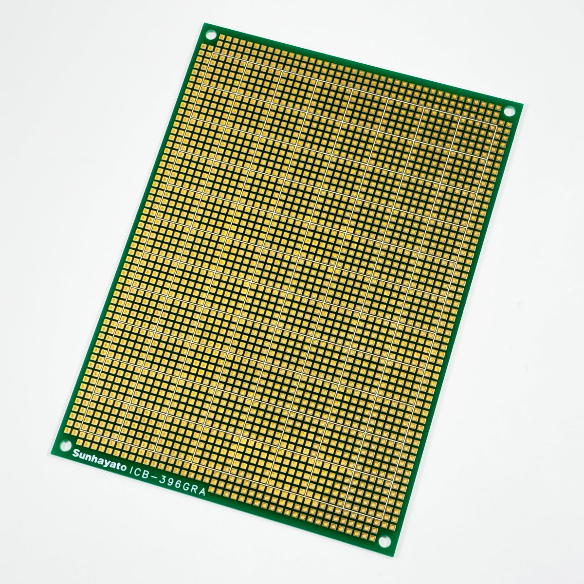 フルレジストユニバーサル基板（緑色）（ICB-396GRA） — サンハヤト