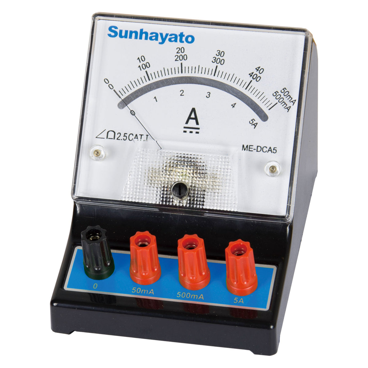 在庫限り※実験用アナログメーター（直流電流計）（ME-DCA5