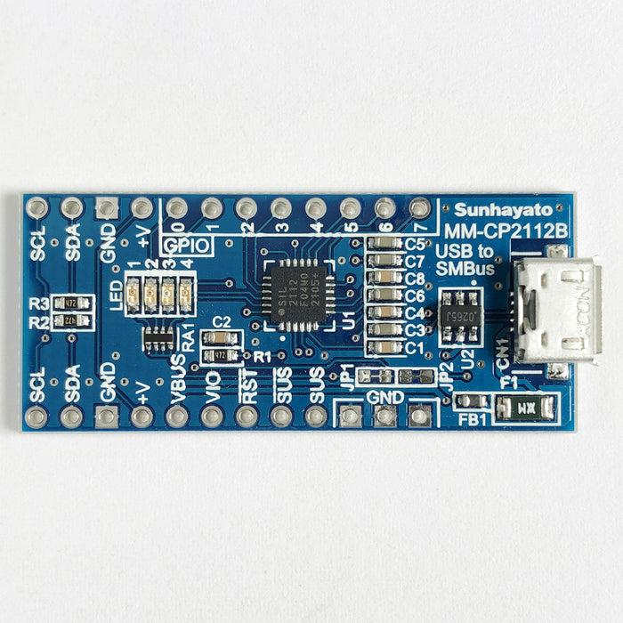 写真：※在庫限り※USB・I2C（SMBus）変換モジュール（MM-CP2112B）：正面