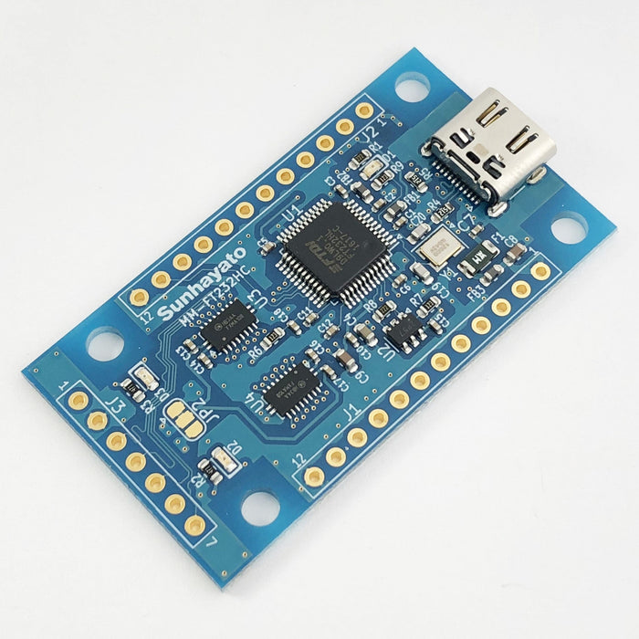 写真：多機能USB変換モジュール（MM-FT232HC）：本体外観