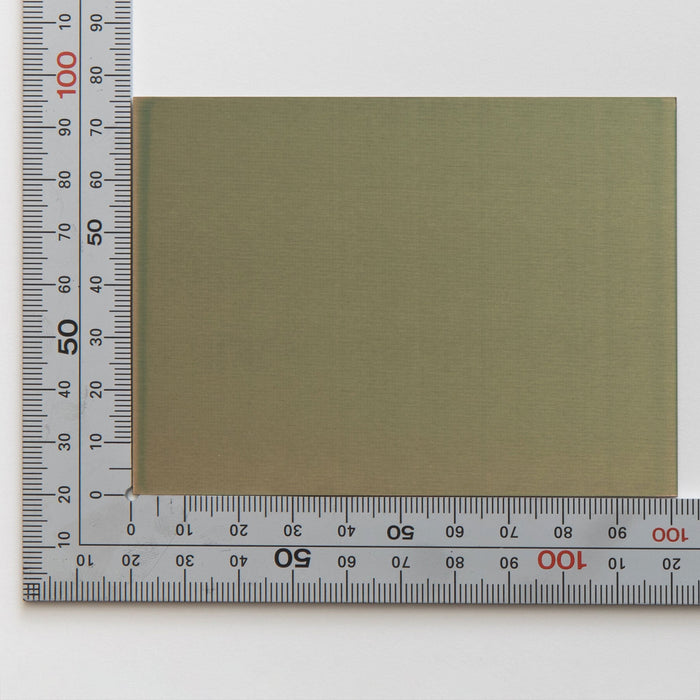 写真：※販売終了→後継品は2023年12月8日発売※クイックポジ感光基板（ガラスエポキシ両面／75×100×1.6t）（NZ-G30KR）：感光面