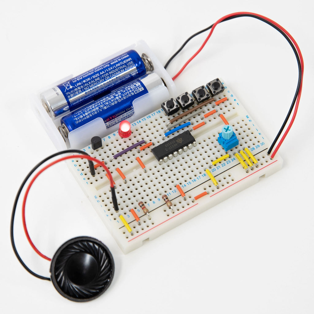 販売終了※小型ブレッドボードパーツセット（効果音キット・列車とSL