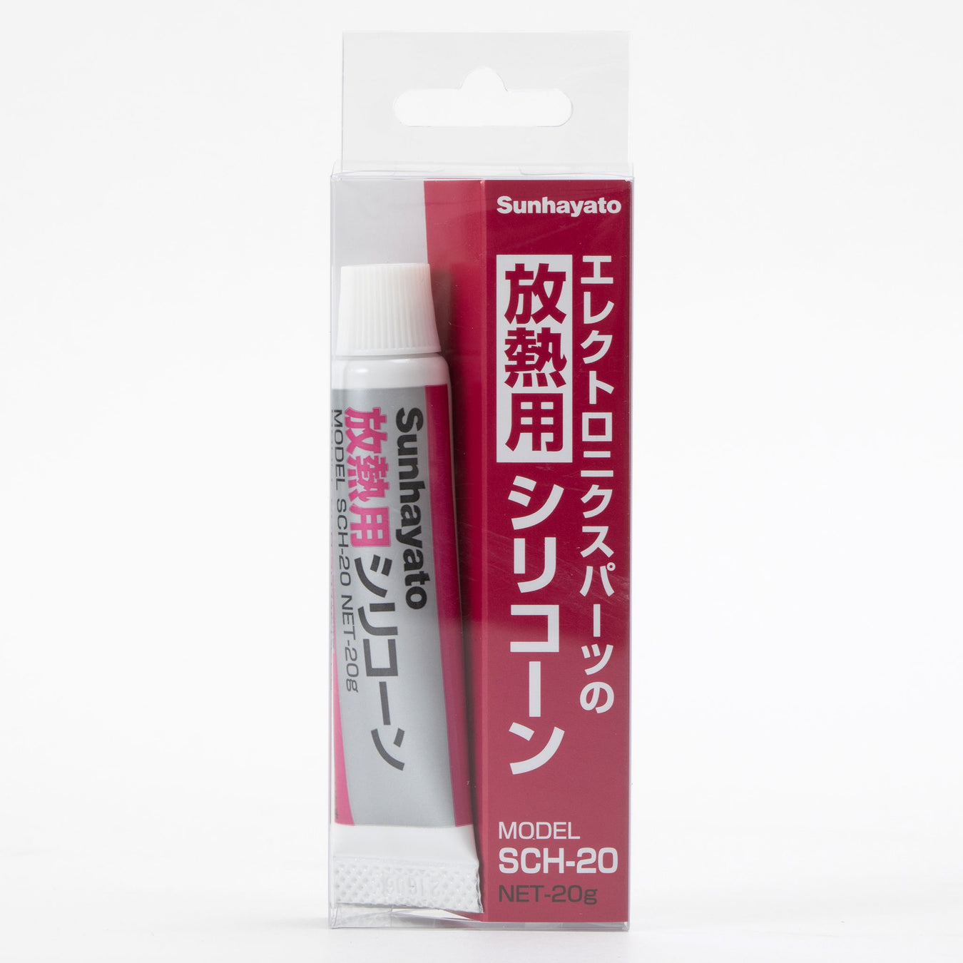 写真：放熱用シリコーン（20g）（SCH-20）：本体外観