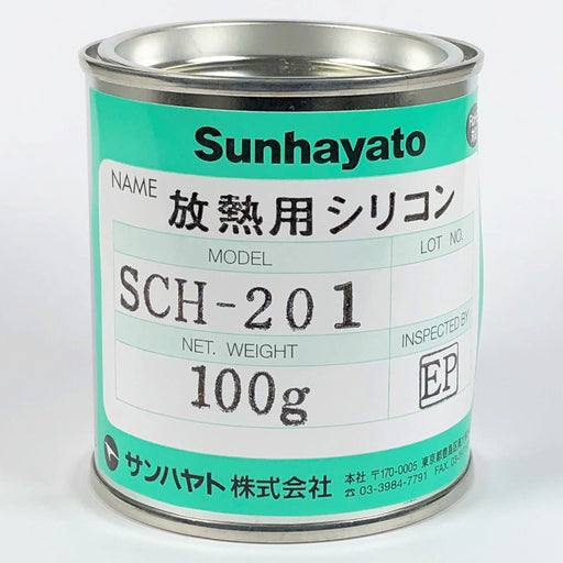 写真：放熱用シリコーン（100g）（SCH-201）：本体外観