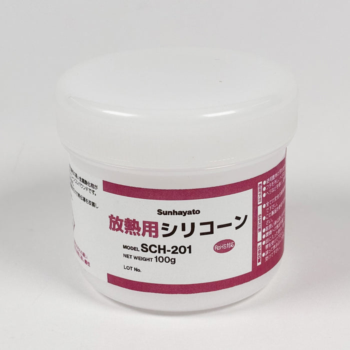 写真：放熱用シリコーン（100g）（SCH-201）：本体外観