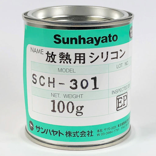 写真：耐熱放熱用シリコーン（100g）（SCH-301）：本体外観