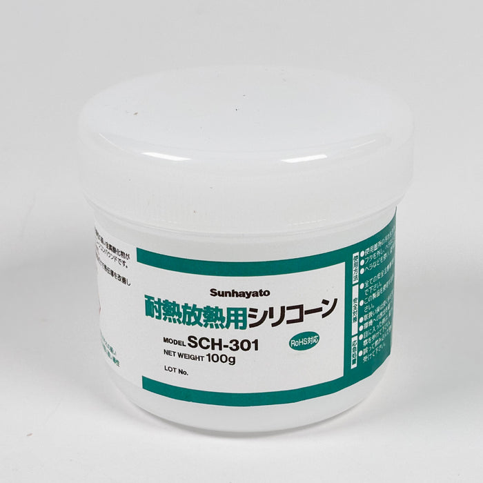 写真：耐熱放熱用シリコーン（100g）（SCH-301）：本体外観