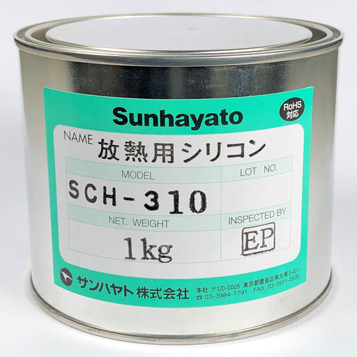 写真：耐熱放熱用シリコーン（1kg）（SCH-310）：本体外観