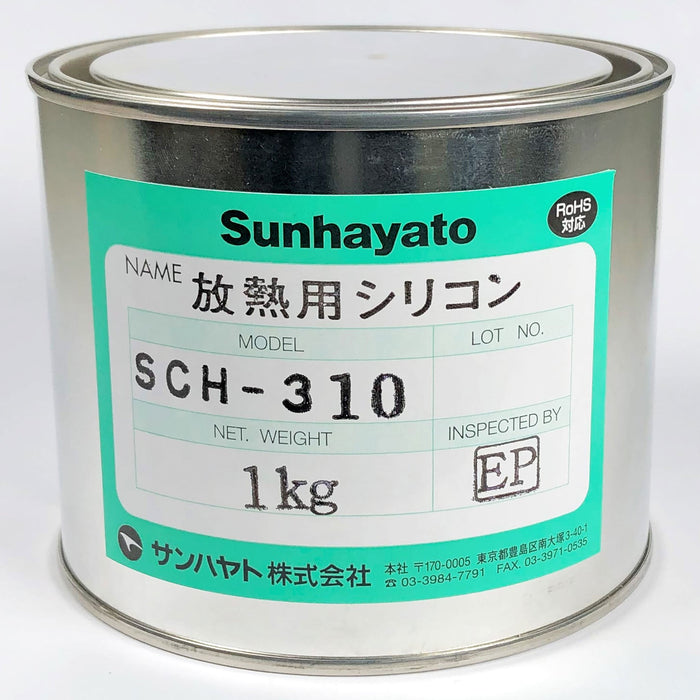 写真：耐熱放熱用シリコーン（1kg）（SCH-310）：本体外観
