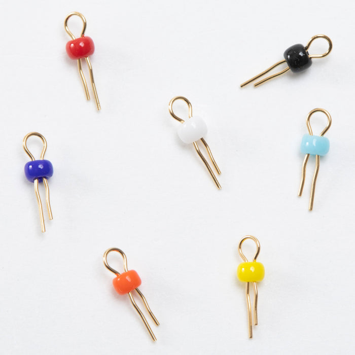 写真：オシロプローブ用チェック端子（赤）（SLC-3-G-AKA）：色バリエーション