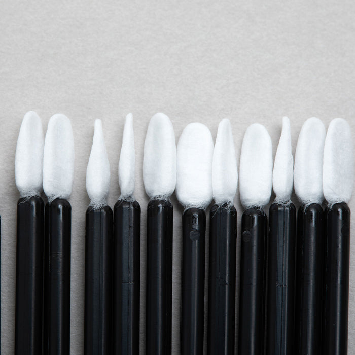 写真：工業用綿棒（綿先：平型）（TBS-4FS）：先端部分