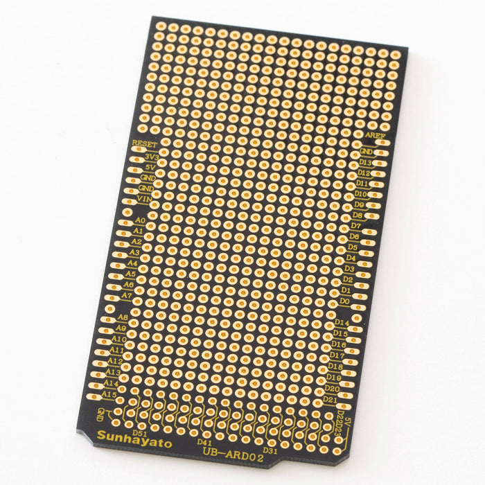 写真：For Arduino MEGA（黒色）（UB-ARD02）：本体外観