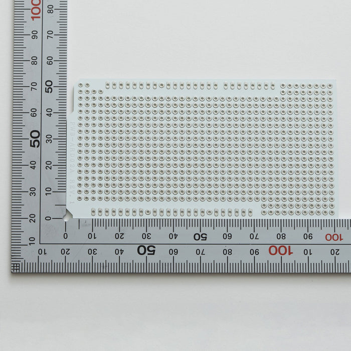 写真：For Arduino MEGA（白色）（UB-ARD02WH）：部品面