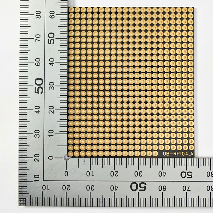 写真：Raspberry Pi Pico用ユニバーサル基板（UB-RPI04）：部品面