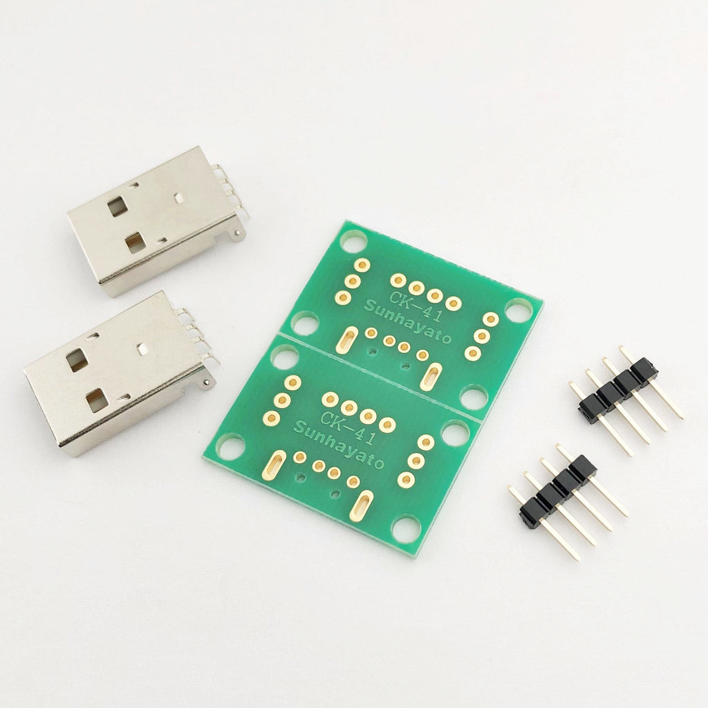 USB用変換基板（USB2.0 Aタイプ／オス）（CK-41） — サンハヤト 公式