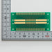 写真：SMTコネクタ変換用基板（0.4mmピッチ／50ピン）（CKS-410）：部品面