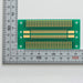 写真：SMTコネクタ変換用基板（0.5mmピッチ／100ピン）（CKS-520）：部品面