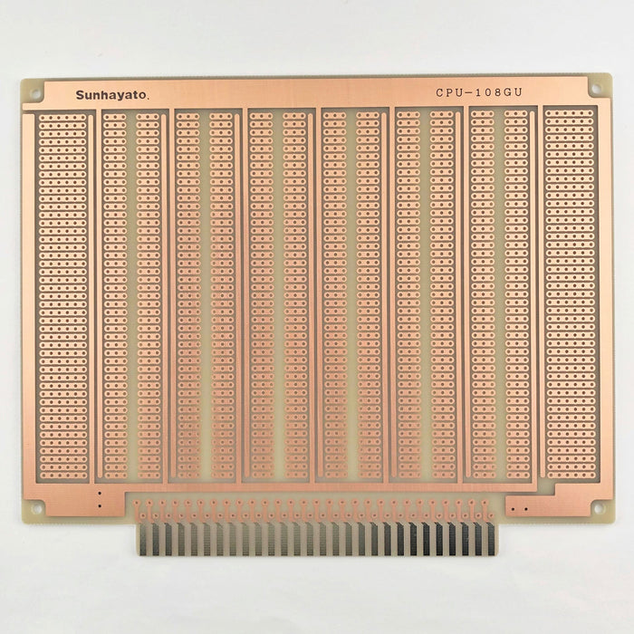 写真：端子付きユニバーサル基板（ガラスコンポジット両面／150×185×1.6t）（CPU-108GU）：本体外観