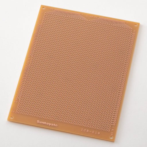 写真：ユニバーサル基板（紙フェノール片面／115×160×1.6t）（ICB-019）：本体外観
